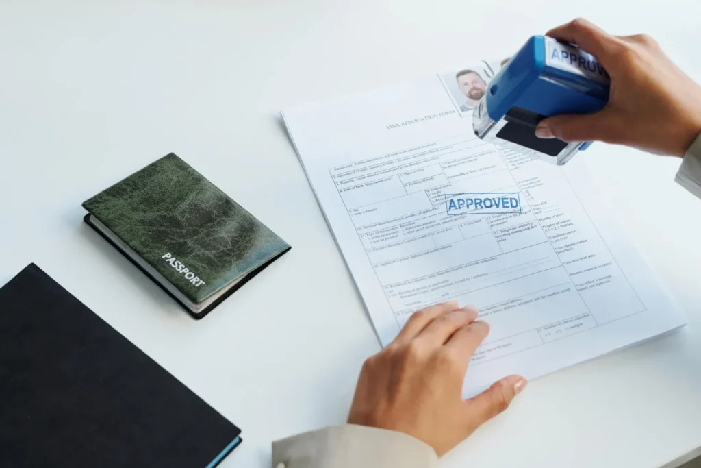 Birth certificate documents prepared for attestation in Abu Dhabi